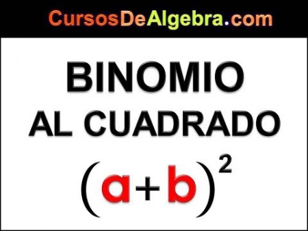 IX.-CUADRADOS DE BINOMIOS